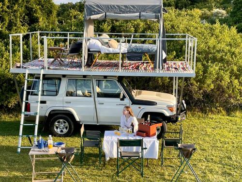 Επισκέπτες που μένουν στο Zambezi Dream Cruiser