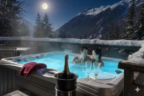 Hôtel Les Chalets de Philippe avec Jacuzzis Privatifs photo 19