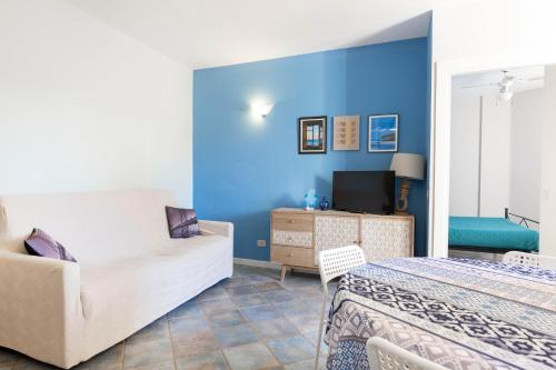 Giường trong phòng chung tại La Fontana 23 - Goelba