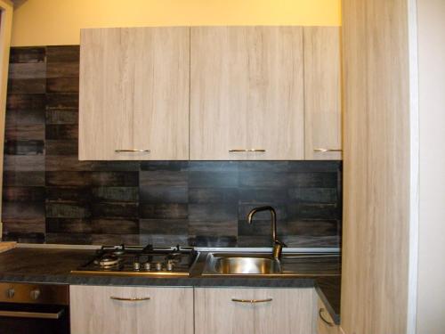 Η κουζίνα ή μικρή κουζίνα στο Belvedere Vallata Affitti Brevi