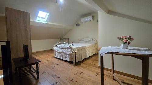 Postel nebo postele na pokoji v ubytování DomusCavadas