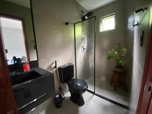 Koupelna v ubytování A CASA DO LAGO - BANANEIRAs