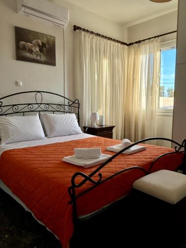 Postel nebo postele na pokoji v ubytování Short stay near the airport!