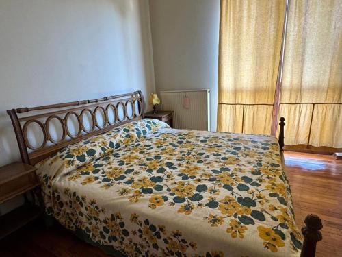 En eller flere senge i et værelse på The Home of Sun - Apartments in Villa