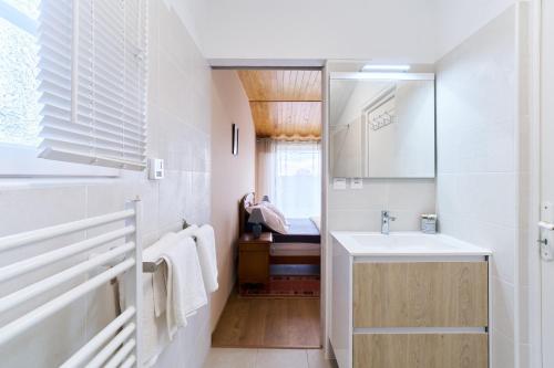 Ένα μπάνιο στο Gite Des 3 Étangs