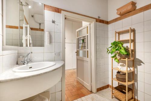 Et badeværelse på Leonina Art House