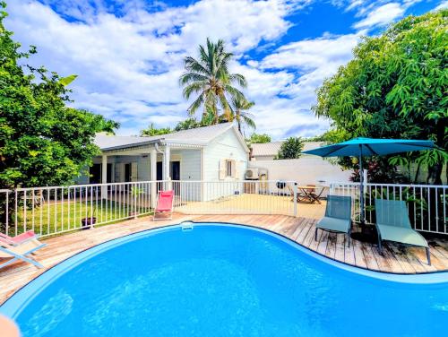 Villa Citron Vert - piscine, à 300m du lagon