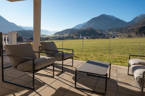 Nespecifikovaný výhled na hory nebo výhled na hory při pohledu z apartmánu