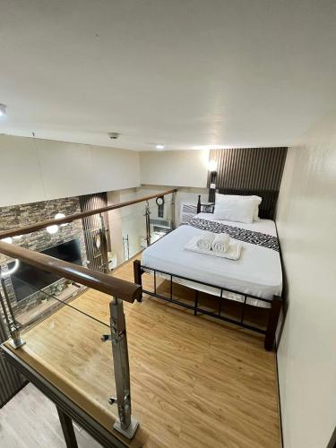 Postel nebo postele na pokoji v ubytování Cebu Stay Rental - Sunvida Tower Residences