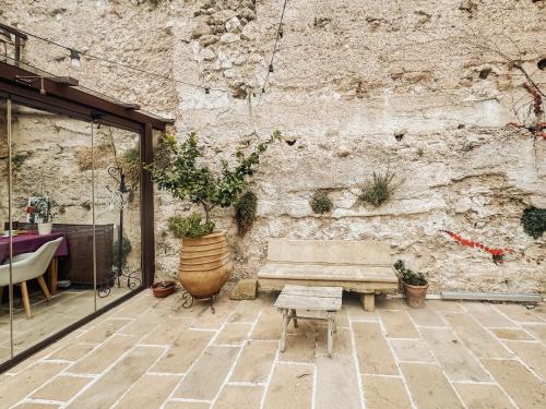 Sân trong/khu vực ngoài trời tại Hotel Boutique Poeta Jorge Manrique