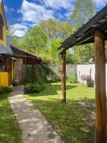 En have udenfor Abedul, casa de montaña