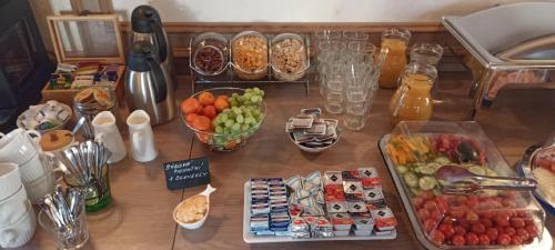 Jídlo v penzionu nebo okolí