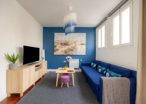 Blue House - Parking - Maison Centre Ville Reims - Proche Gare
