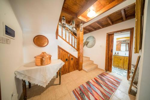 Posezení v ubytování Maison Des Vignes Lofou