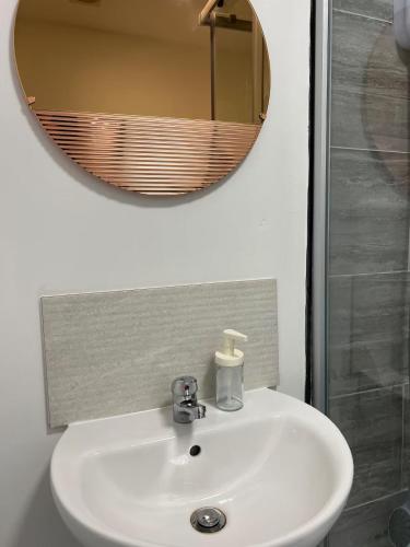 Koupelna v ubytování Bright & Modern Studio Central WV1 Appt 12