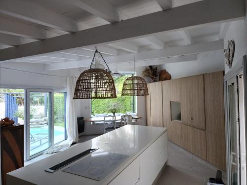 Kuchyň nebo kuchyňský kout v ubytování Casa del Cielo