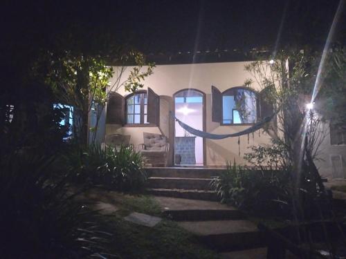 En have udenfor Chalés Rurais Bom jardim GraunaParaty