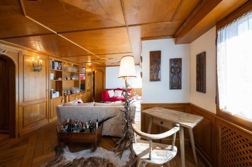 Χώρος καθιστικού στο Apartment Praval