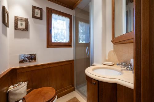 Ένα μπάνιο στο Apartment Praval