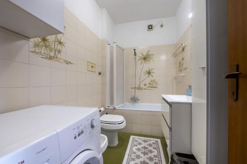 Koupelna v ubytování Bilocale 436