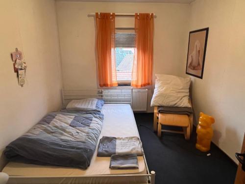 Postel nebo postele na pokoji v ubytování Fachwerkzauber