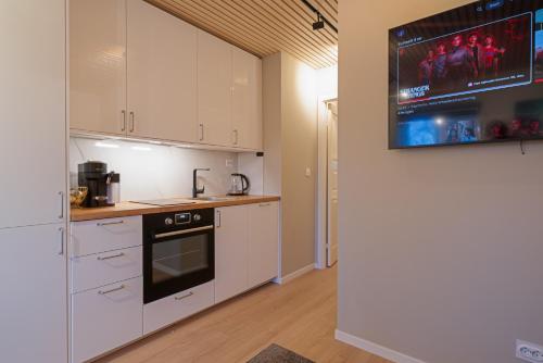 O bucătărie sau chicinetă la EasyStay Nesttun -Free Parking-Buss Nearby -