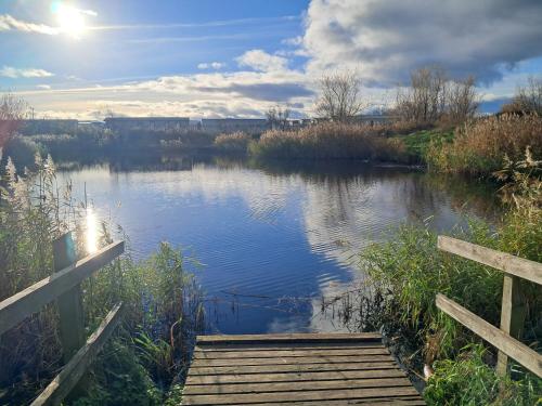 Naturlandskabet i nærheden af ferieparken