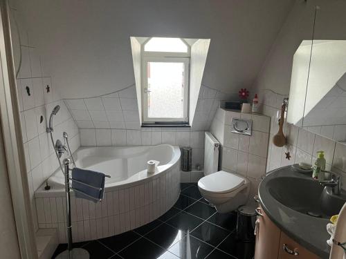 Koupelna v ubytování Fachwerkzauber