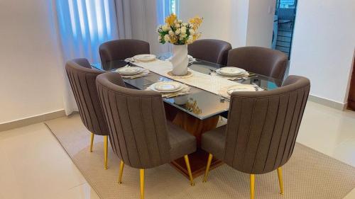 Χώρος καθιστικού στο Apartment in the heart of Santiago