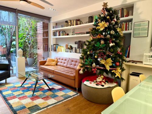 Et opholdsområde på ArtlifeBCN Fira Apartment