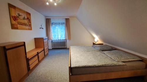 Postel nebo postele na pokoji v ubytování Ferienwohnung Auguste