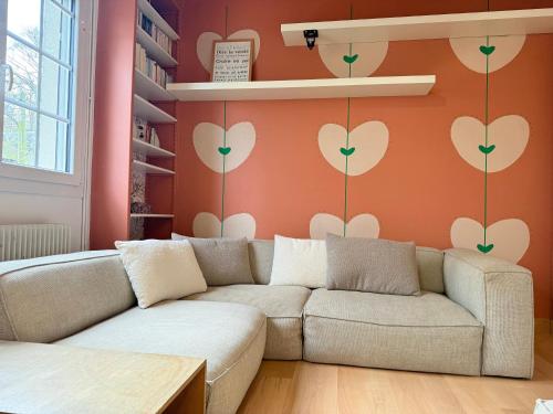 Et opholdsområde på Casa Vacanze