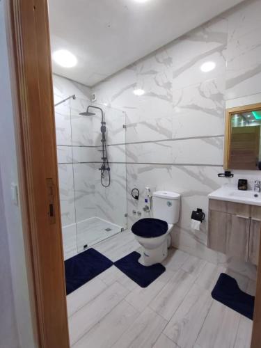 Koupelna v ubytování Antsirabé Modern Apartment - Meknès