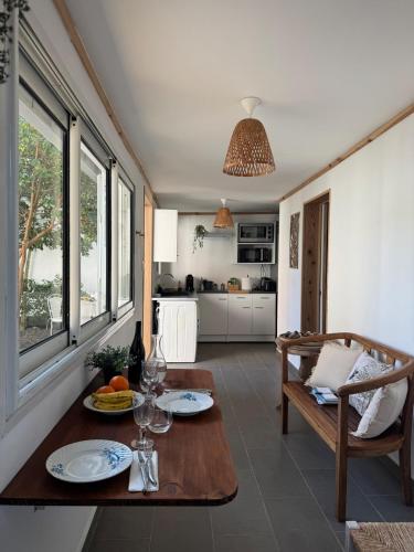 Η κουζίνα ή μικρή κουζίνα στο Studio plain pied-st