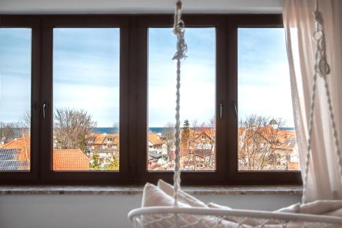 Unikalny apartament z widokiem na morze, 100 metrów od plaży Gdańsk by AVALON ATELIER