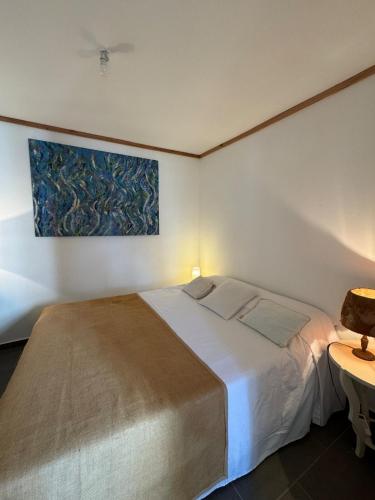 Ένα ή περισσότερα κρεβάτια σε δωμάτιο στο Studio plain pied-st