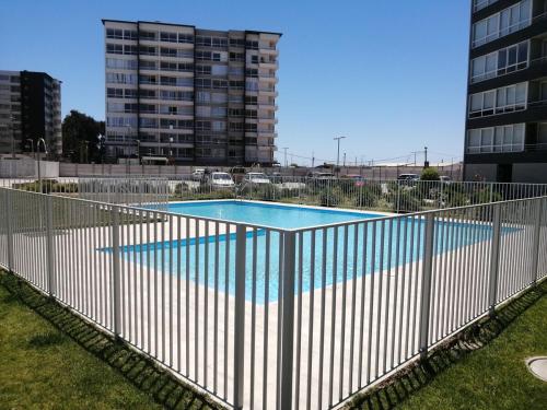 Swimmingpoolen hos eller tæt på Depto Excelente Ubicacion con Estacionamiento