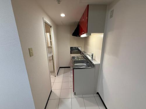 Nhà bếp/bếp nhỏ tại Residence 学園前 -FIX HOME-