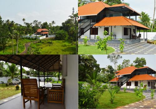 Сад в MeadowView Cottage Marari