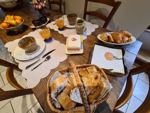 Mad på bed and breakfast-stedet eller i nærheden