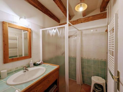 Phòng tắm tại La Tuilerie, Chambre n° 2