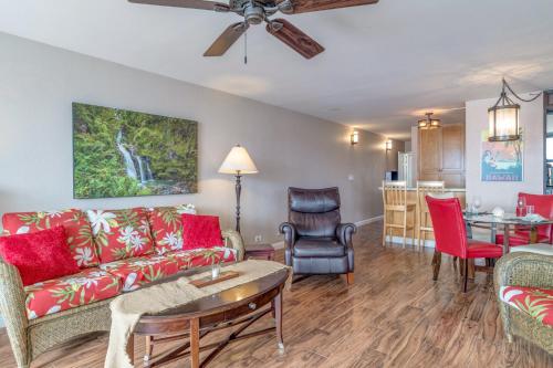 Posezení v ubytování Island Sands 612