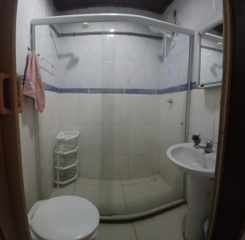 Phòng tắm tại Casa por día na Praia - Tucuns