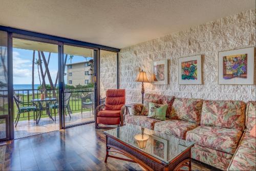 Posezení v ubytování Kanai A Nalu 210