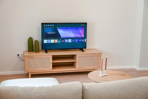 TV o dispositivi per l'intrattenimento presso 14 luxury apartment