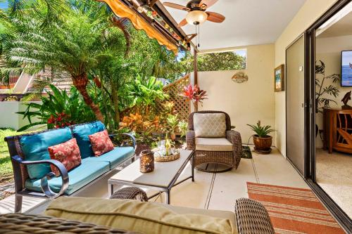 Posezení v ubytování Maui Kamaole M109