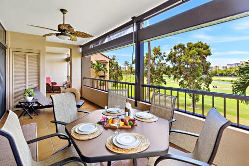 En balkon eller terrasse på Kaanapali Royal D202