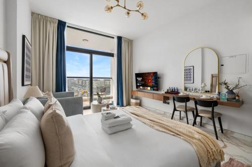 Cozy Studio With Pool, Gym and Outdoor Cinema