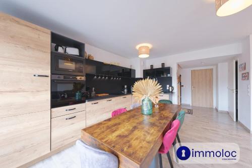 Kuchyň nebo kuchyňský kout v ubytování Duplex Apartment in Auron