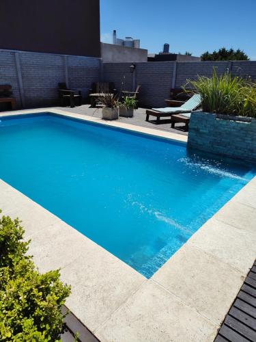 Πισίνα στο ή κοντά στο Apartamento Parque Necochea